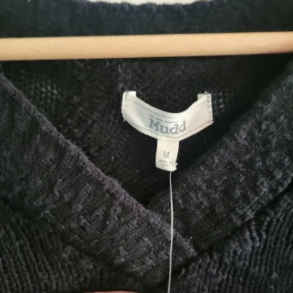 Juniors Mudd Black Sweater Size M - Picture 3 of 4